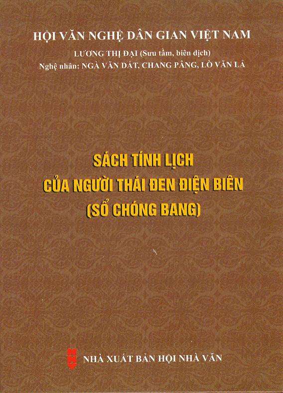 Sách tính lịch của người Thái Đen Điện Biên (sổ Chóng Bang)
