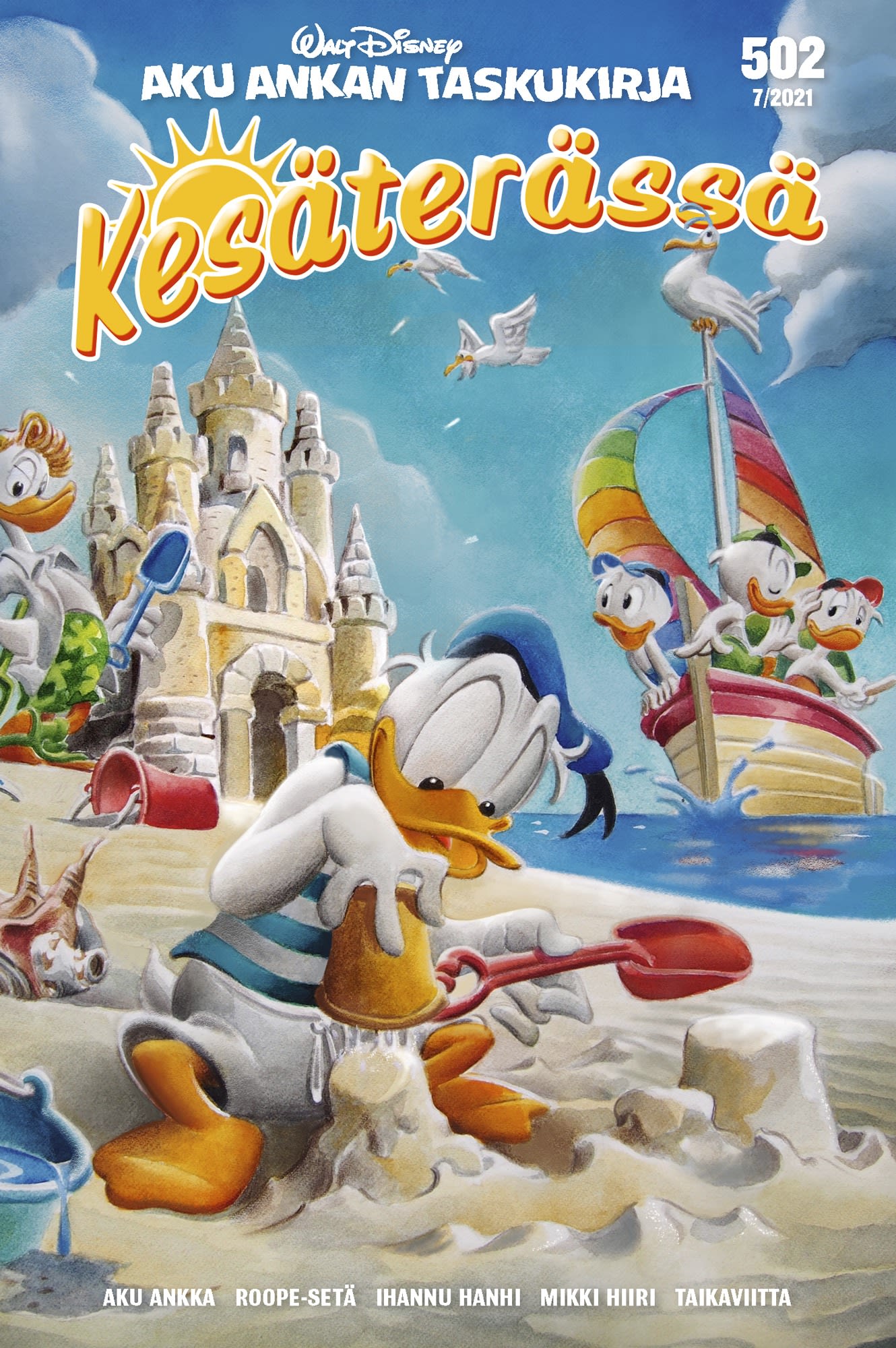 Kesäterässä (Aku Ankan taskukirja #502)