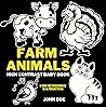 Farm Animals High Contrast Baby Book for Newborns 0-6 months: Black and White Baby Book (Black and white books for babies)