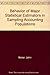 Behavior of Major Statistical Estimators in Sampling Accounti... by John Neter