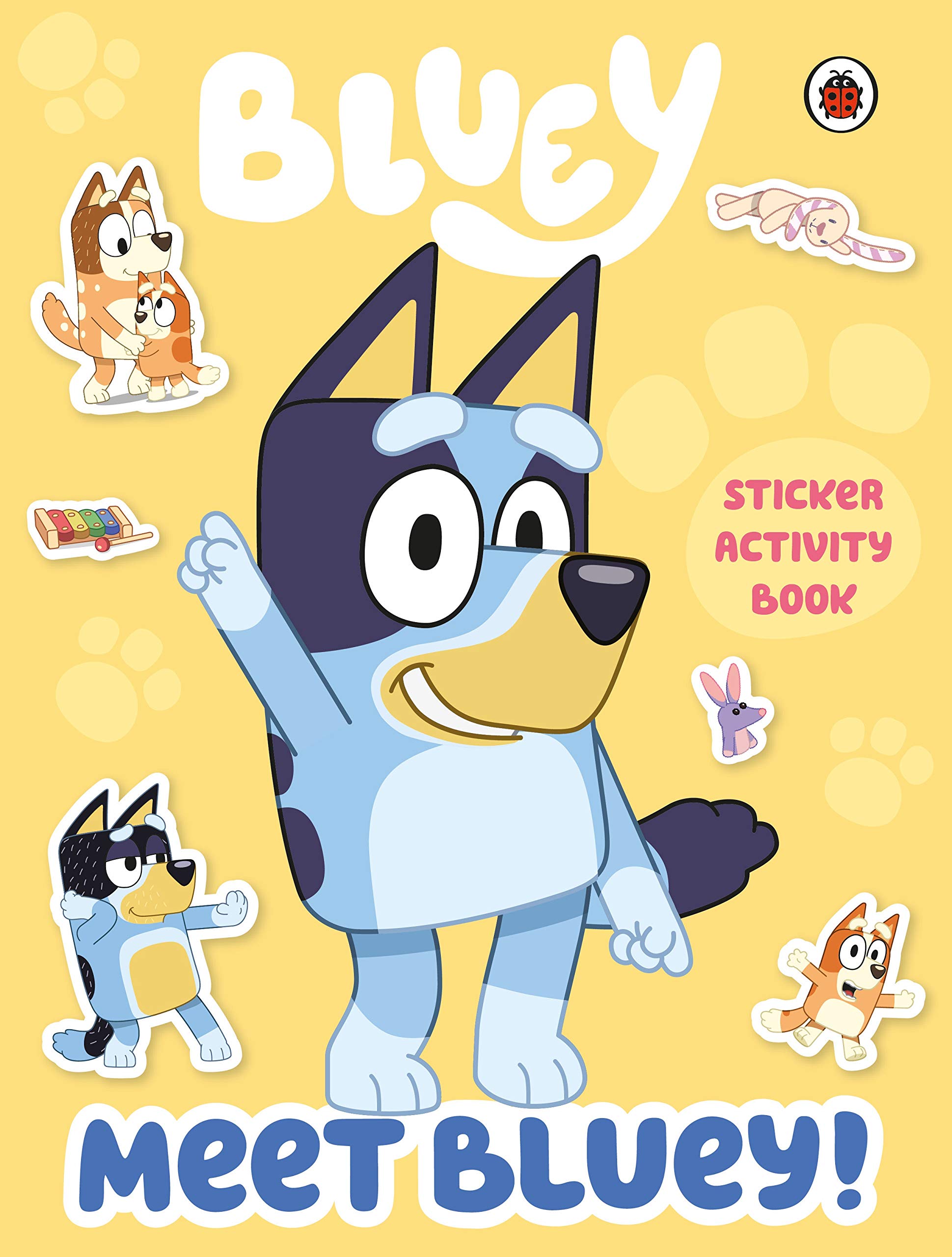 Bluey: Meet Bluey! Sticker Activity Book (Paperback)