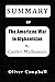 SUMMARY Of The American War in Afghanistan By Carter Malkasian by Oliver Campbell