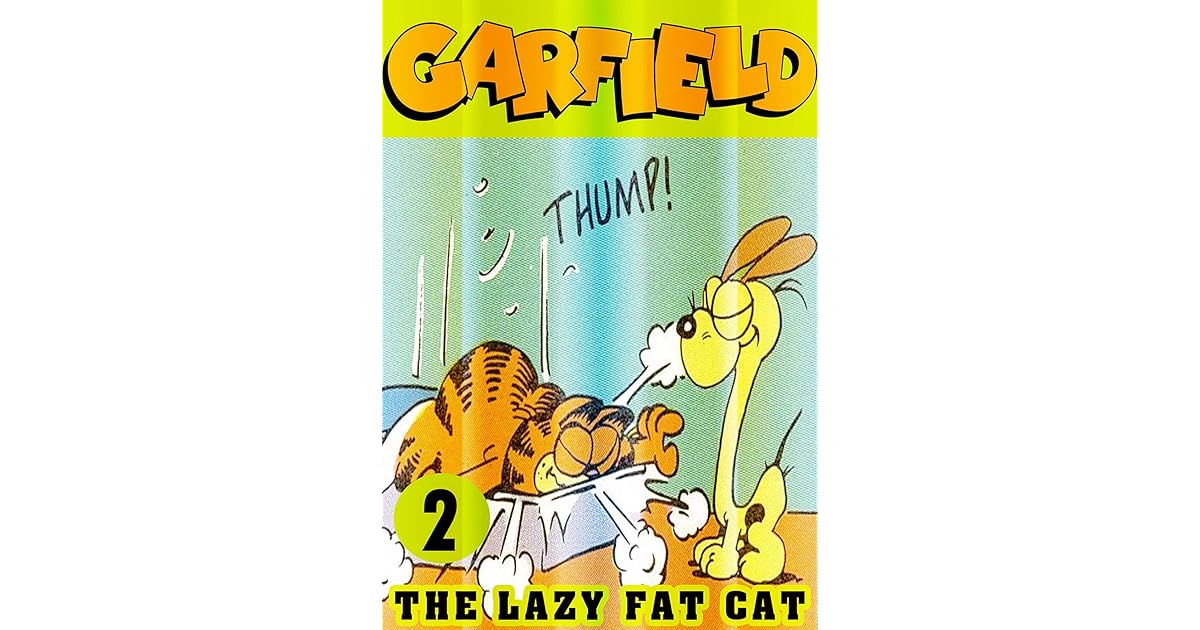 Lazy Fat CatGarfield Collection 2 Funny Cat Lazy Comic Strips
