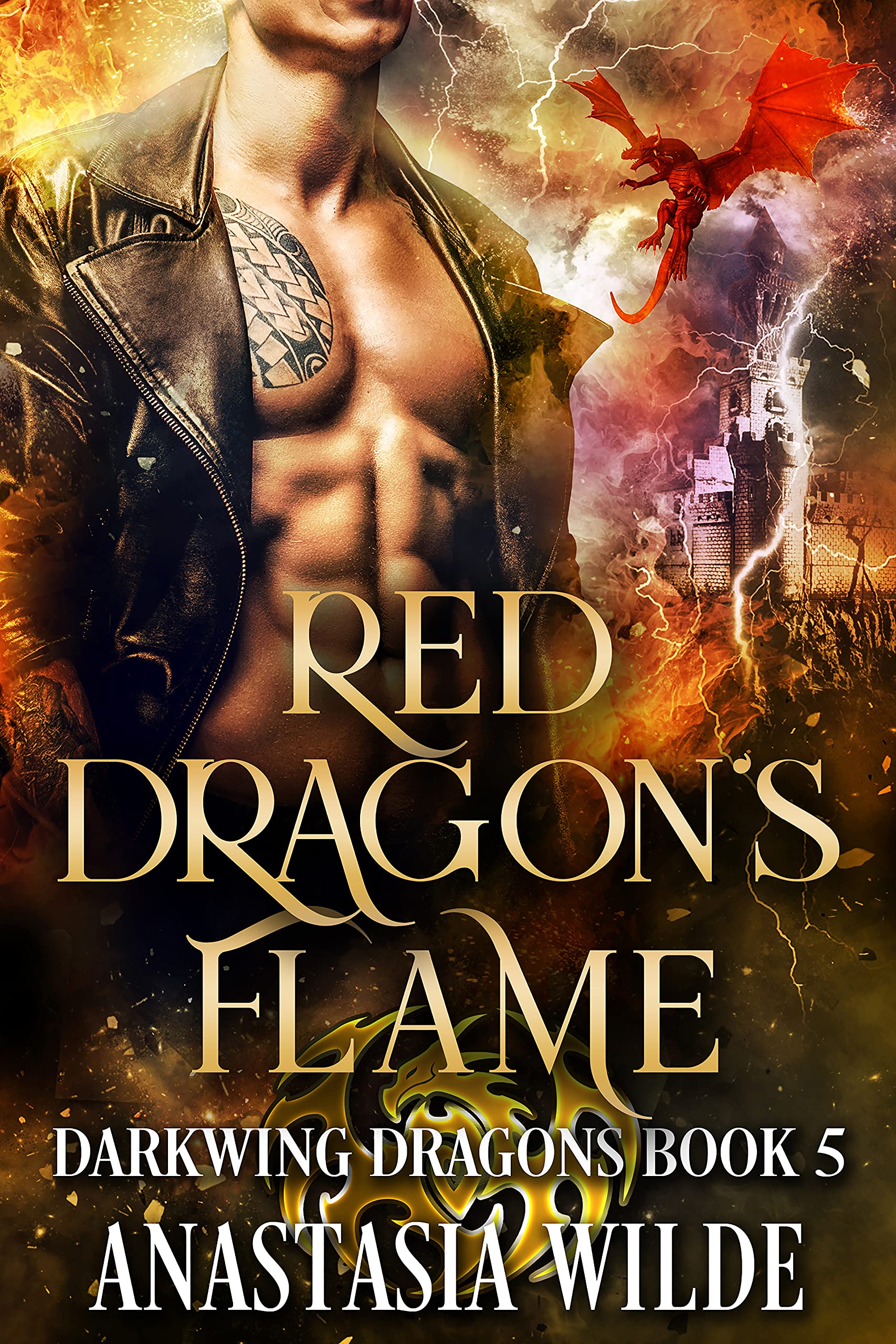 Red Dragon's Flame (Darkwing Dragons, #5)