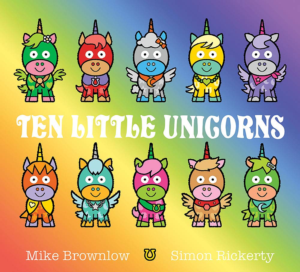 Ten Little Unicorns (Paperback)