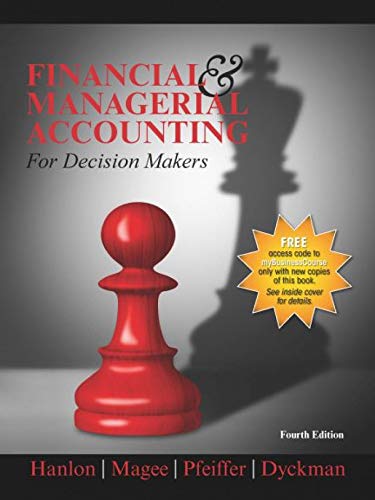Financial and Managerial Accounting for Decision Makers (Hardcover)