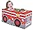 Convertible Fire Engine: Three toddler-friendly activities in one fold-out pack: a sit-in rescue vehicle, interactive playmat and engaging story!