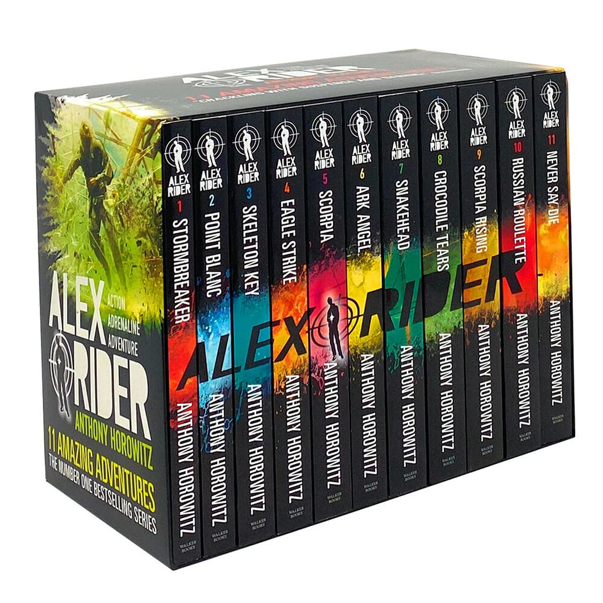 Alex Rider 11 Books Collection Set By Anthony Horowitz (Paperback)