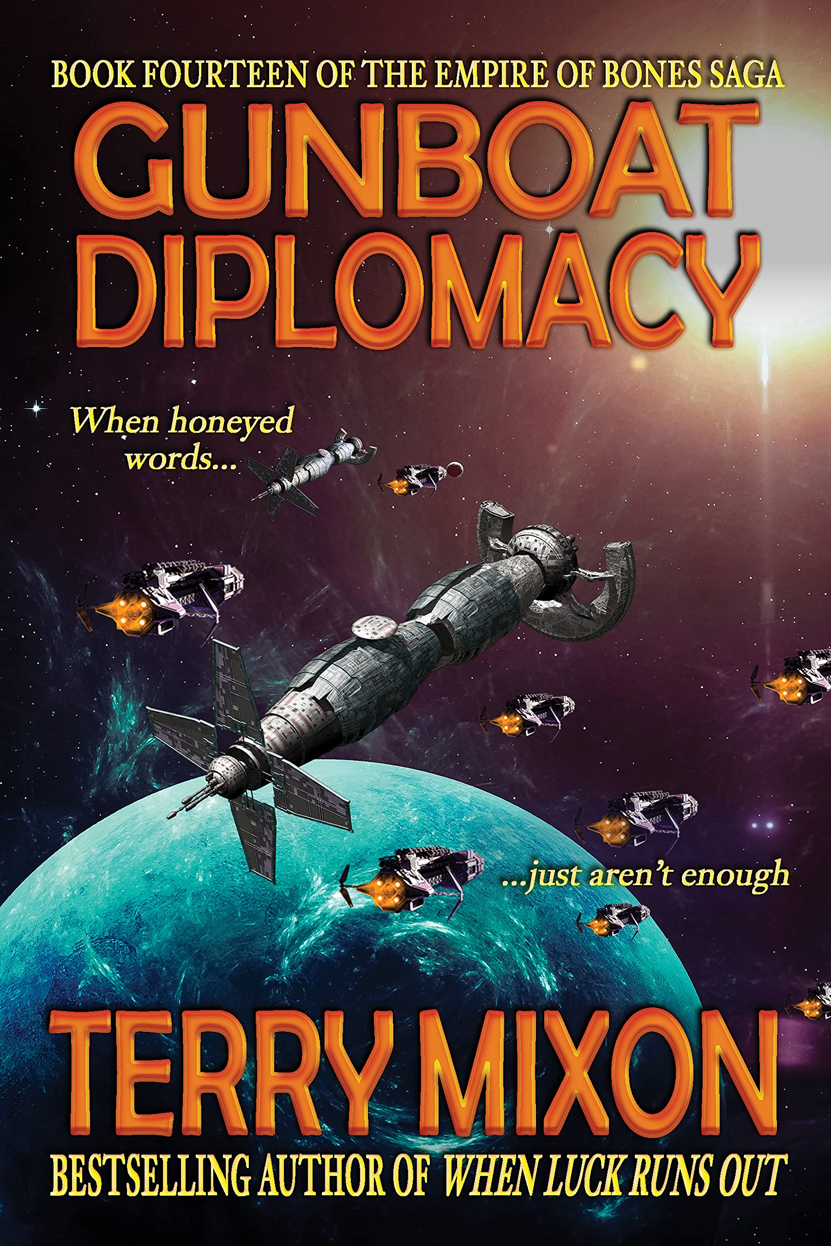 Gunboat Diplomacy (Empire of Bones Saga, #14)