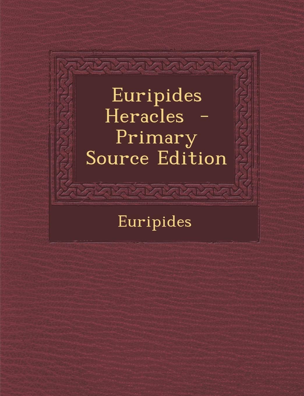 Euripides Heracles