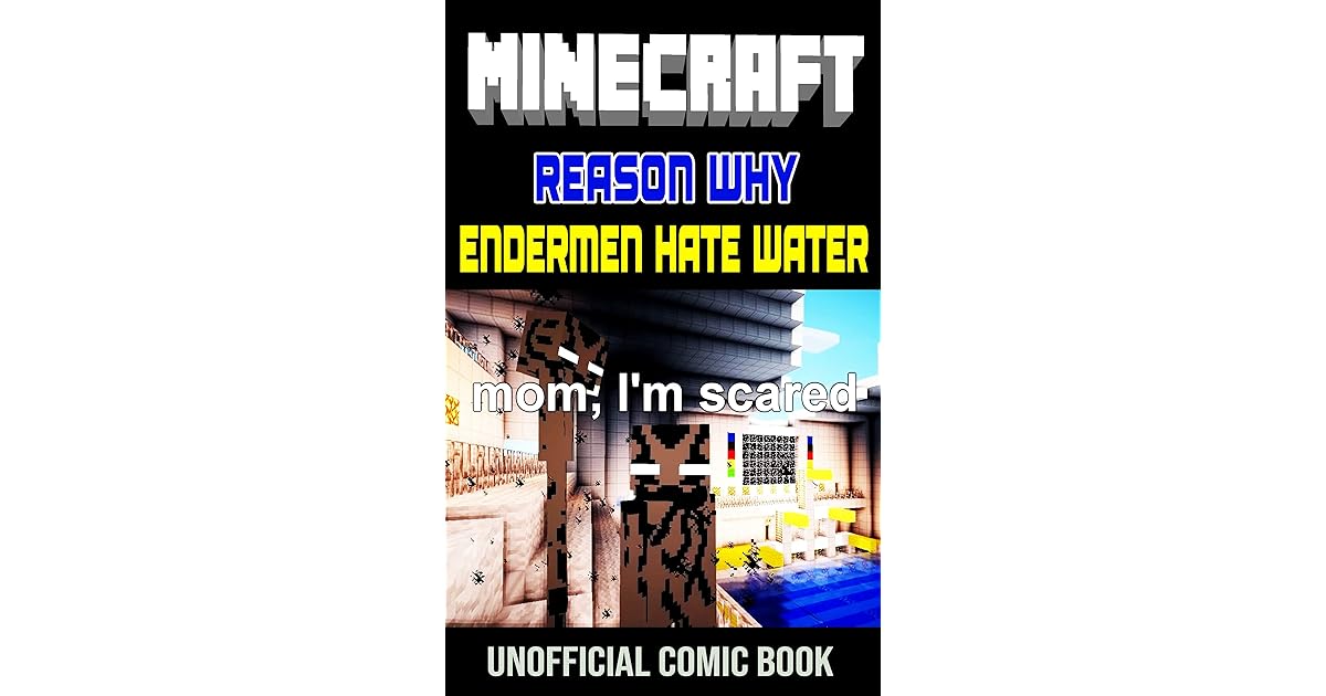 Minecraft Comic Book Reason Why Endermen Hate Water by Enni Salo
