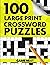 100 Large Print Crossword P...