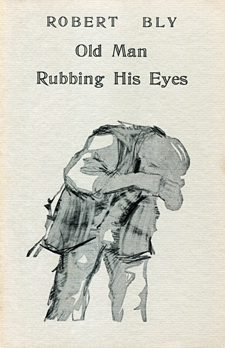 Old man rubbing his eyes