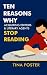 Ten Reasons Why Aquiring Ed...