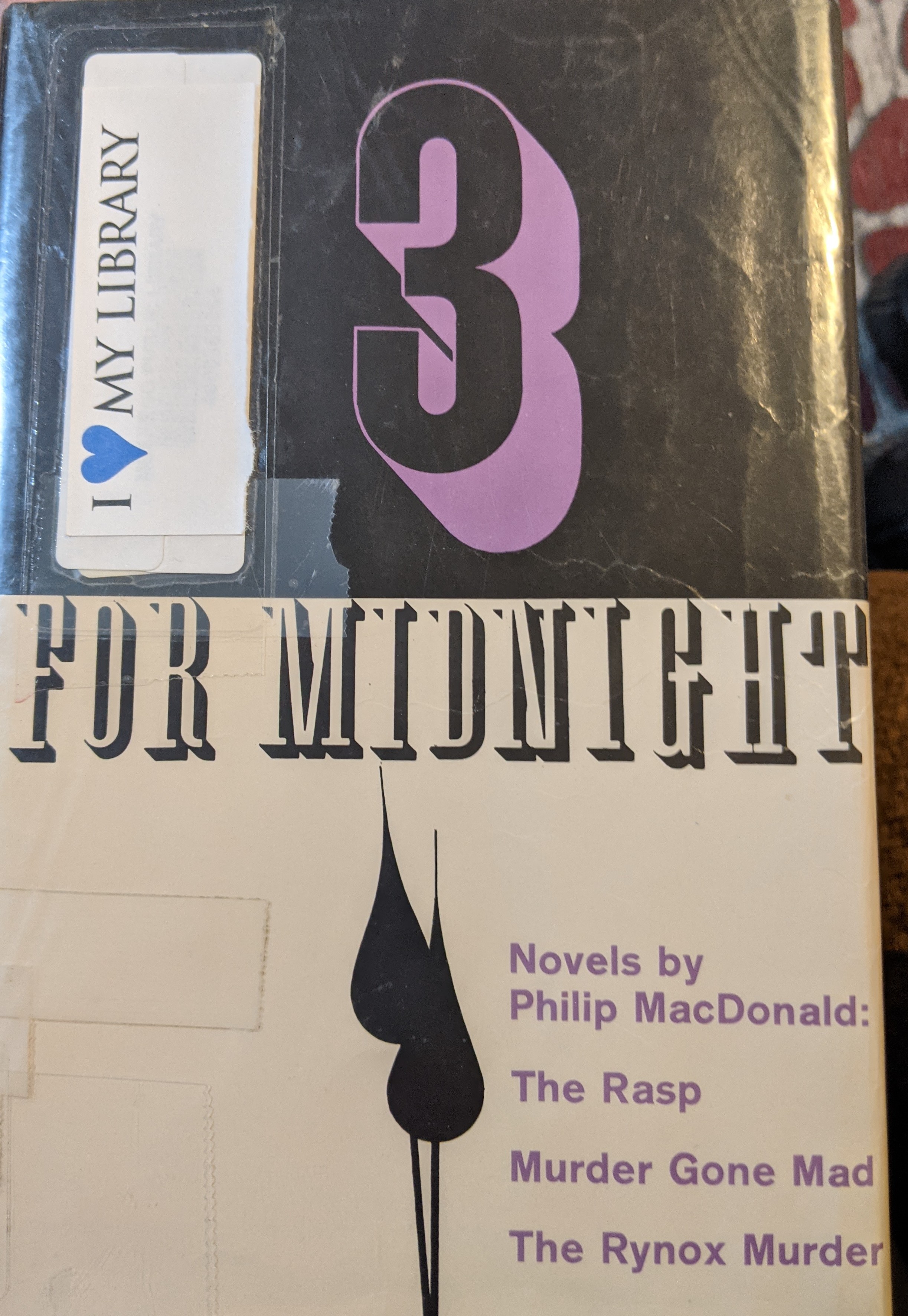 Three for midnight (Hardcover)