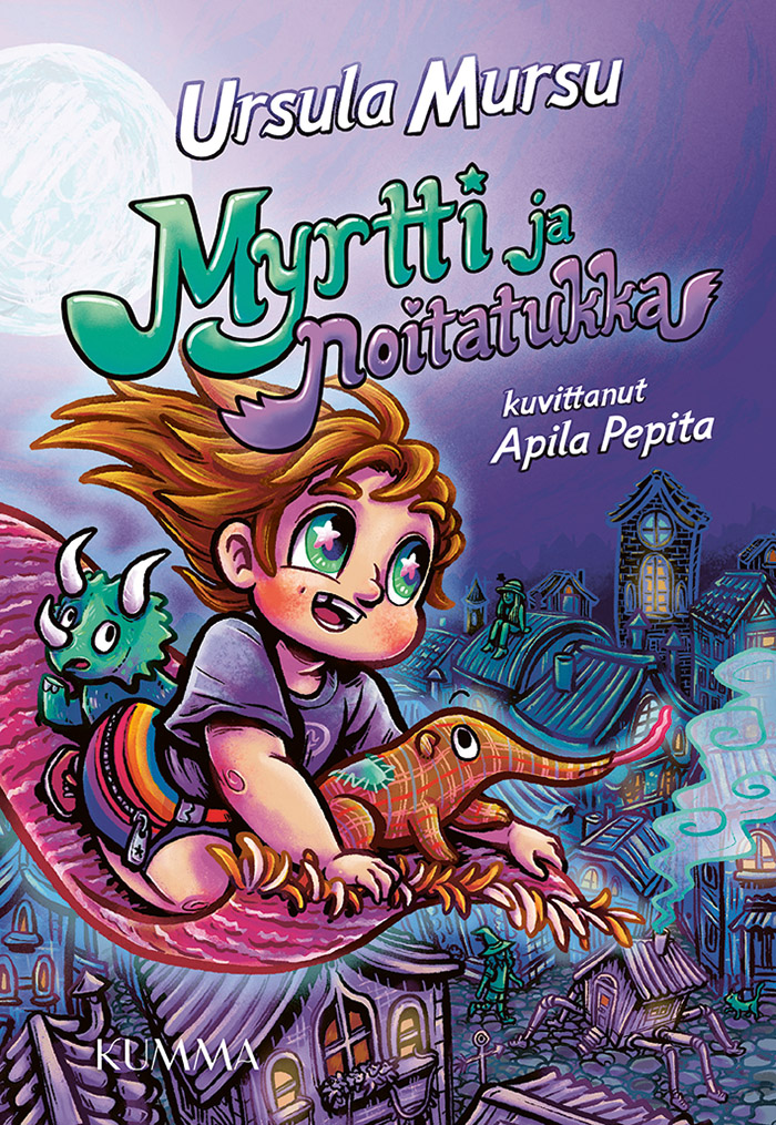 Myrtti ja noitatukka (Hardcover)