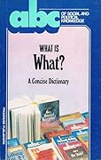 What is what? A concise dictionary of social and political terms