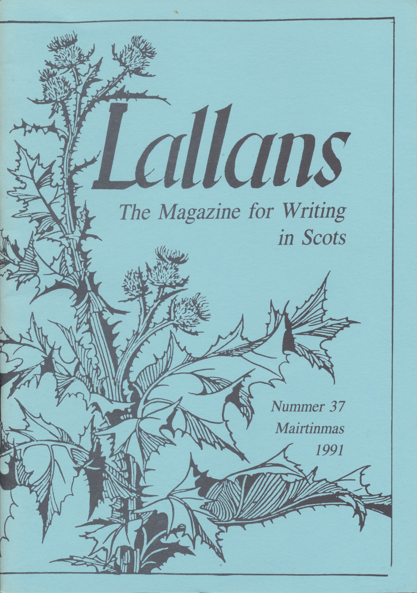 Lallans Nummer 37: Mairtinmas 1991