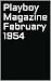Playboy Magazine February 1...