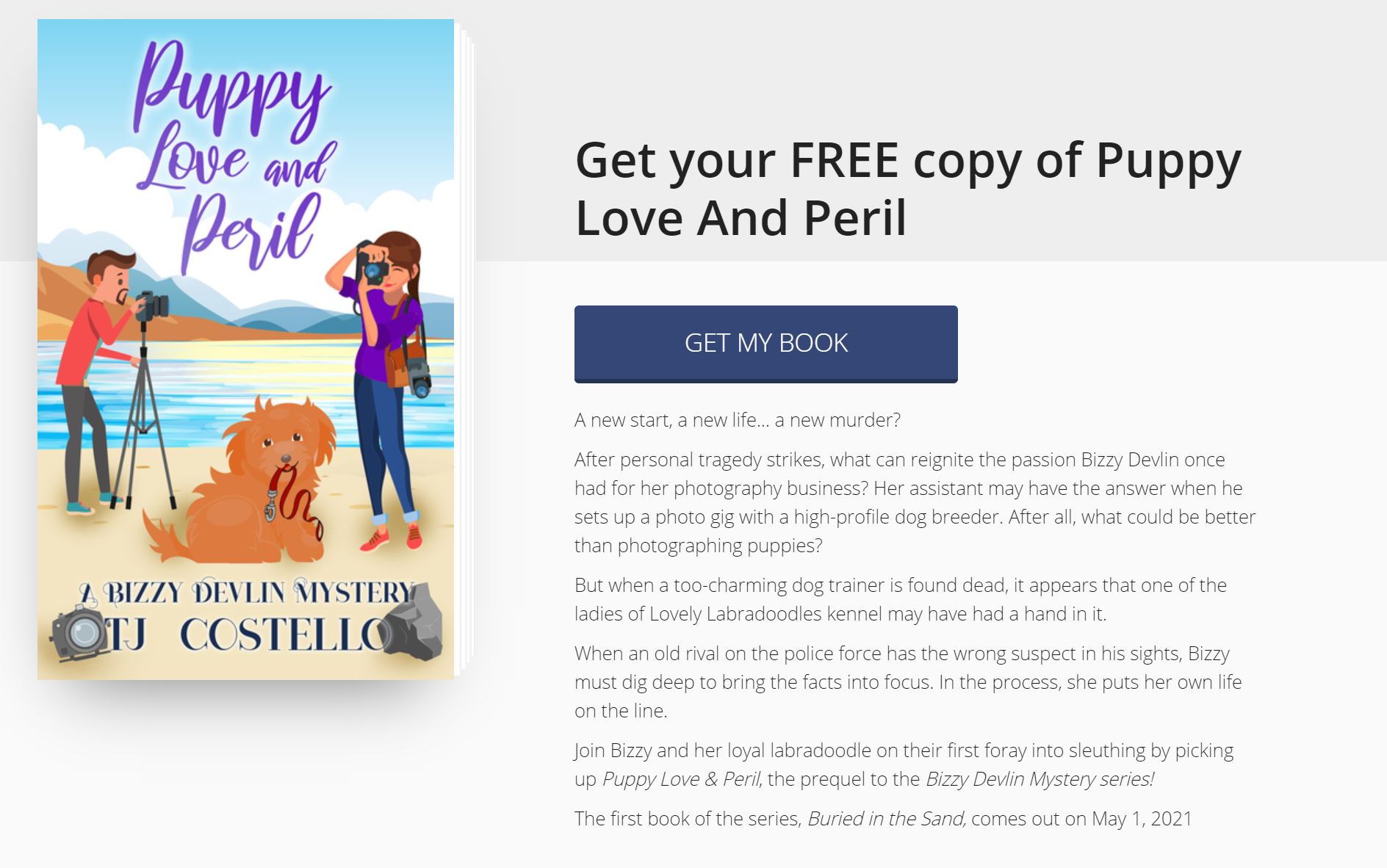 Puppy Love And Peril: A Bizzy Devlin Cozy Mystery, Volume 0