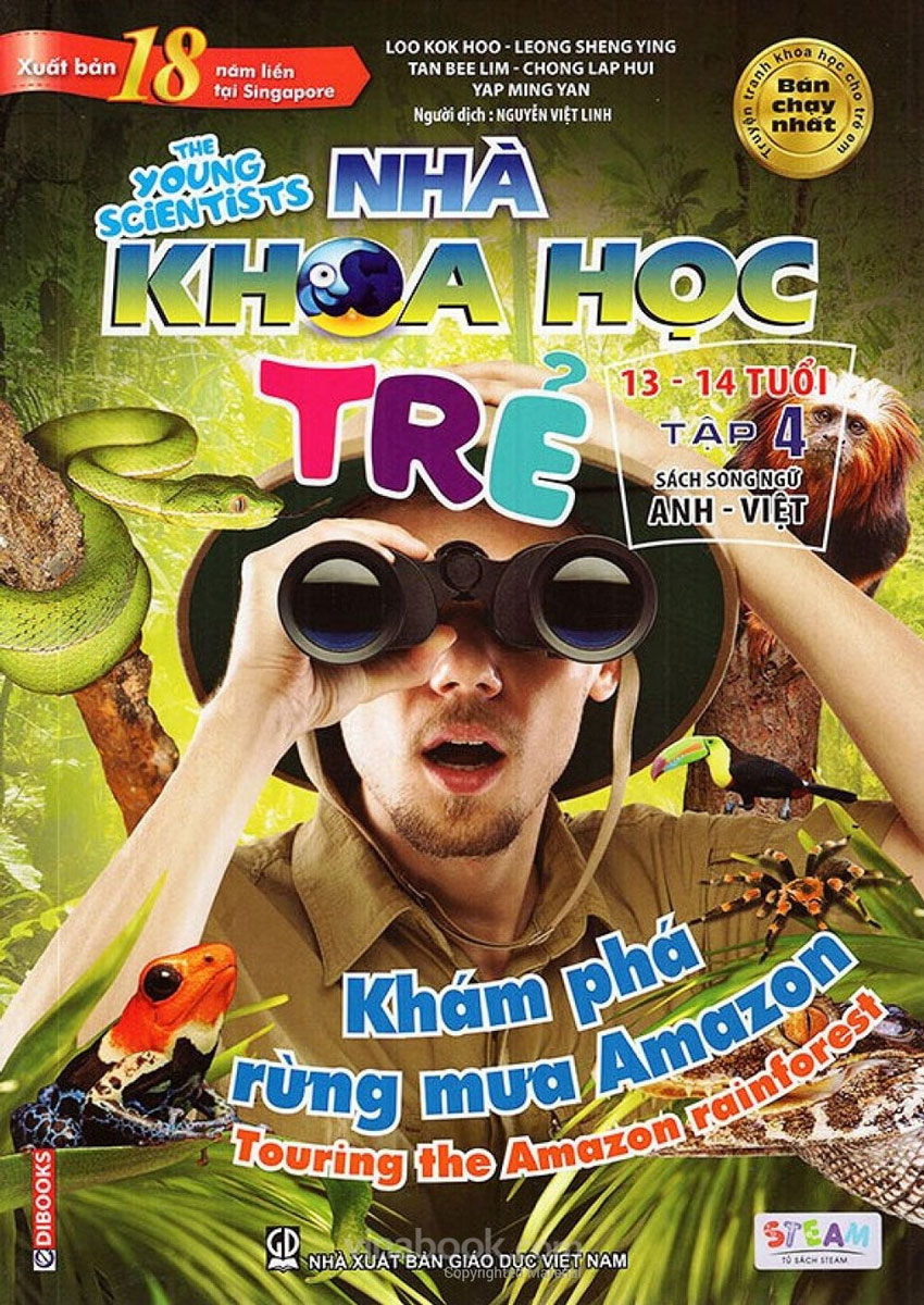 Nhà khoa học trẻ. T 4, Khám phá rừng mưa Amazon
