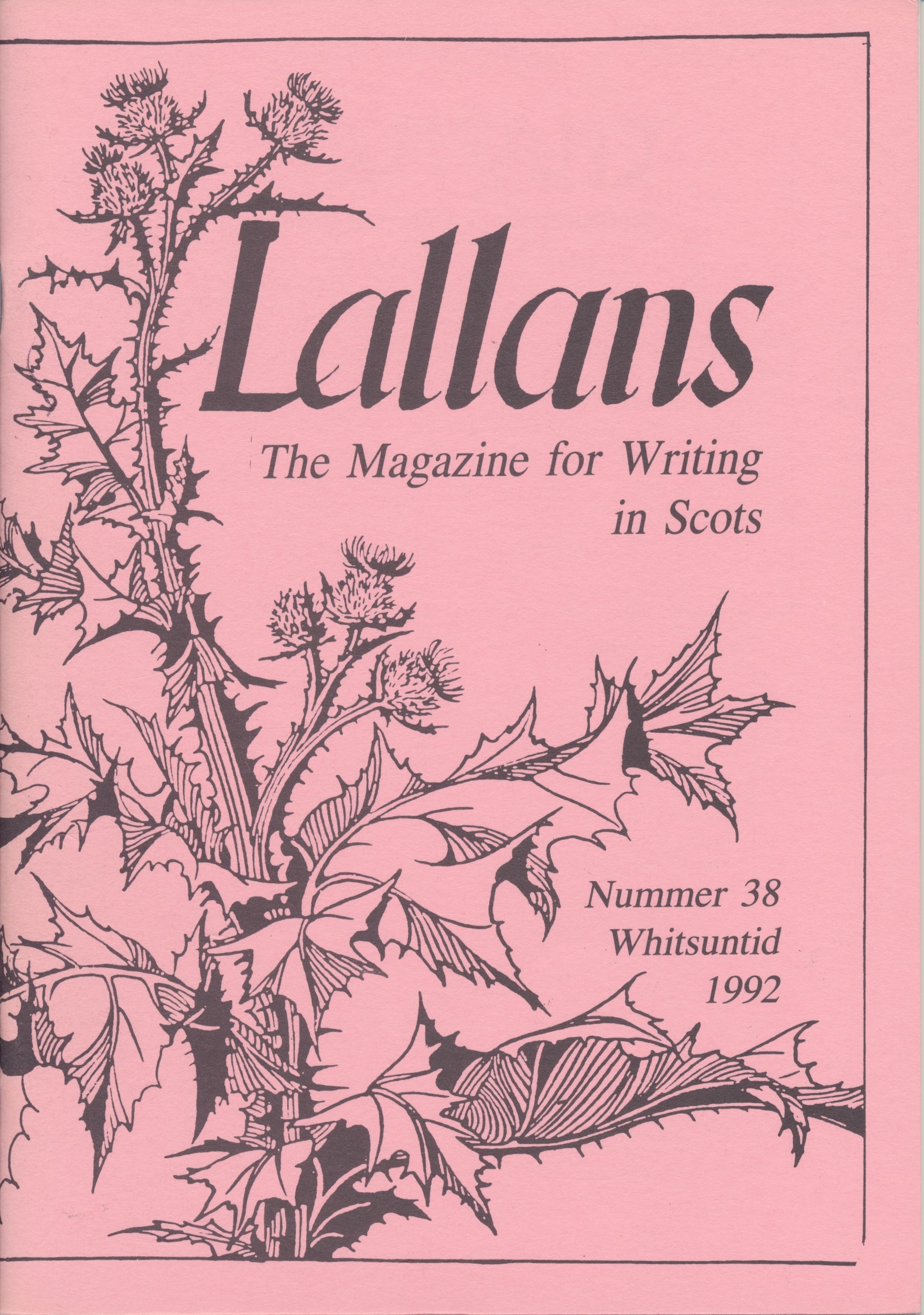 Lallans Nummer 38: Whitsuntid 1992
