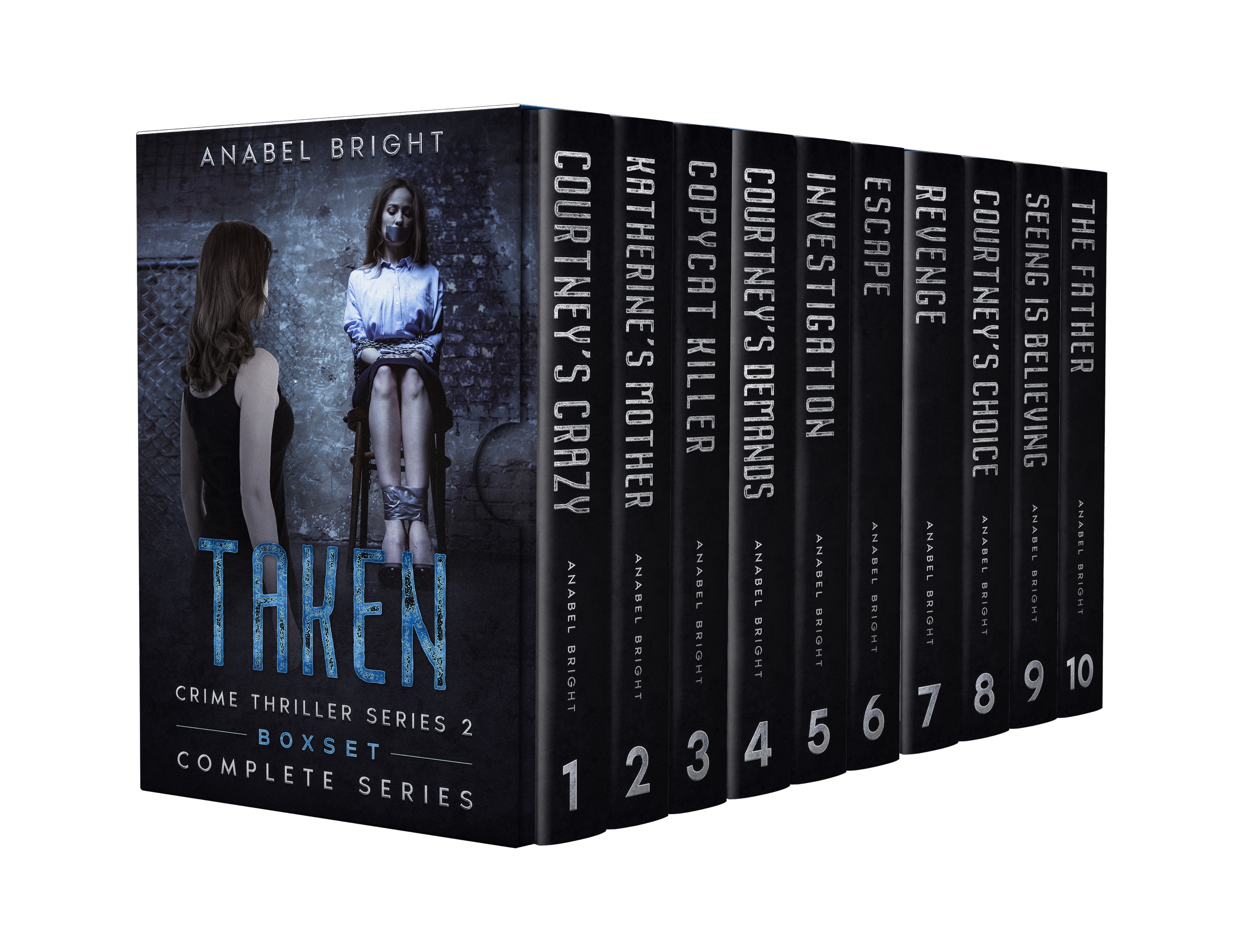 Boxset Series: Taken Crime Thriller Series 2 (Complete Series, 10 books)