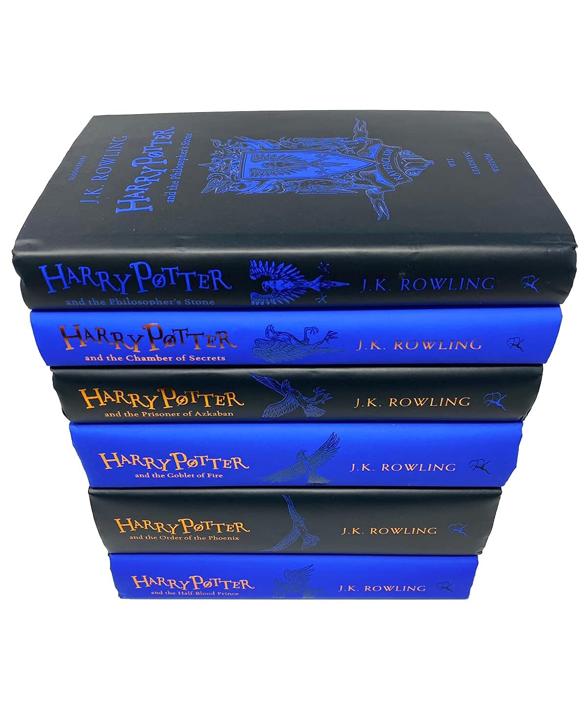 Harry Potter House Ravenclaw Edition Series 6 Books Collection Set By J.K. Rowling
