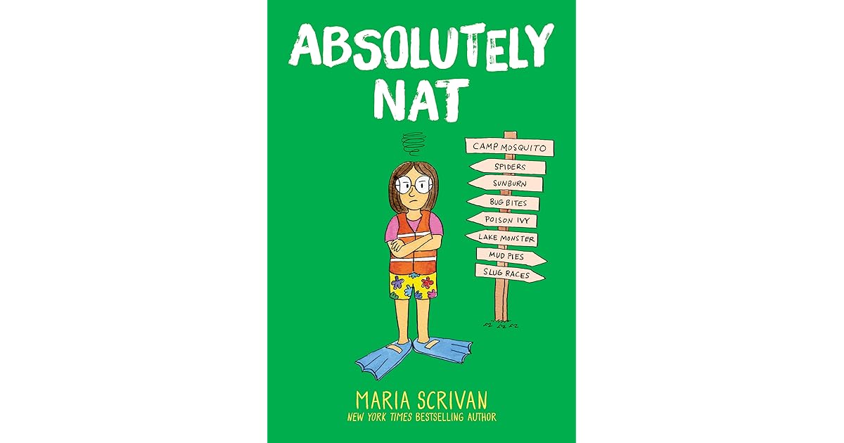 Absolutely Nat A Graphic Novel (Nat Enough 3) by Maria Scrivan