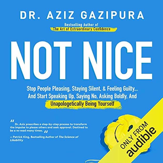 Not Nice: Stop People Pleasing, Staying Silent, & Feeling Guilty... And Start Speaking Up, Saying No, Asking Boldly, And Unapologetically Being Yourself