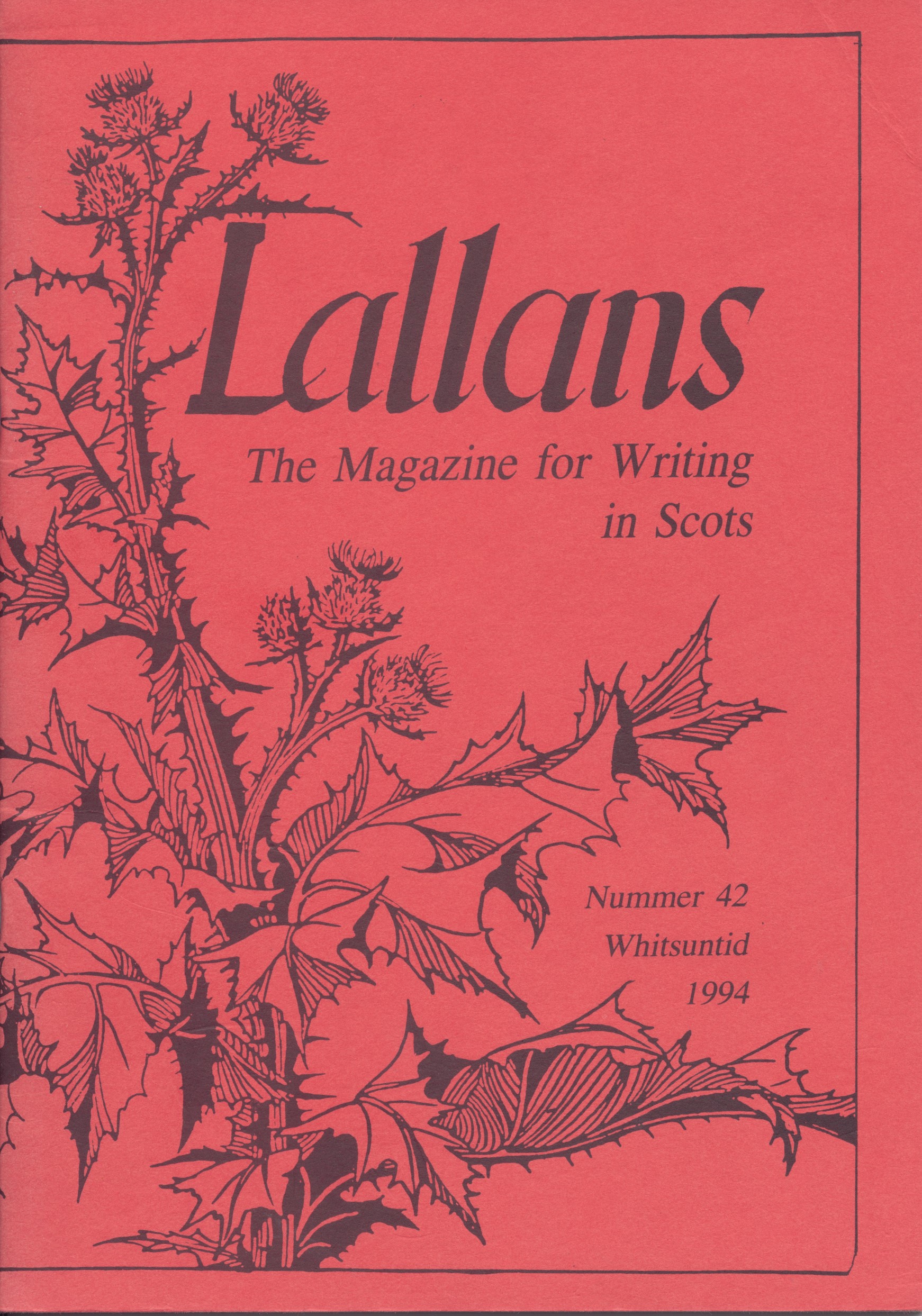 Lallans Nummer 42: Whitsuntid 1994