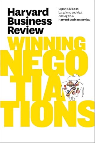Harvard Business Review on Winning Negotiations (Harvard Business Review (Paperback))