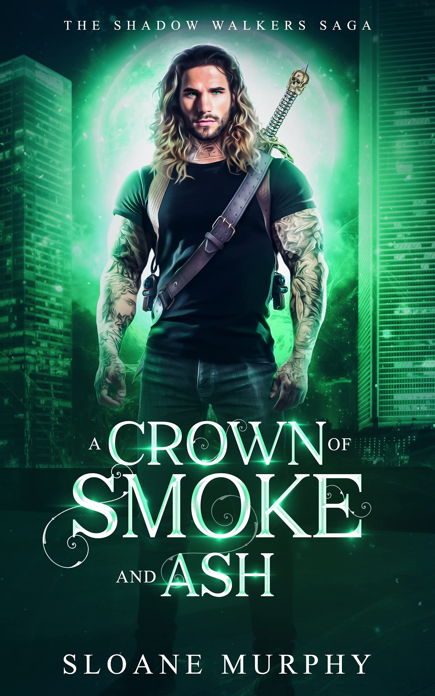 Portada de A Crown of Smoke and Ash, de Lily Wildhart