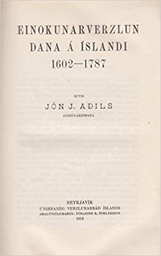 Einokunarverzlun Dana á Íslandi 1602–1787