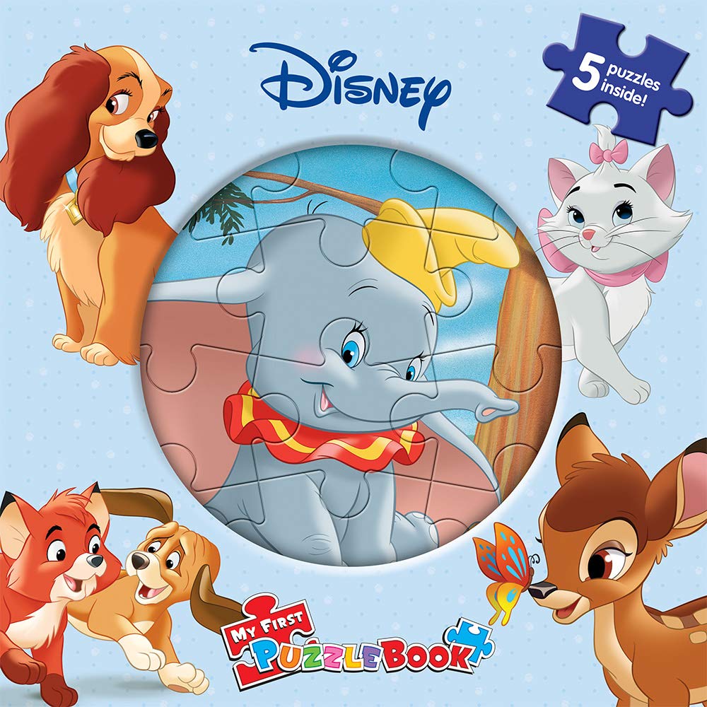 Disney Animals My First Puzzle Book (Board book)
