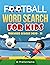 Football Word Search For Ki...