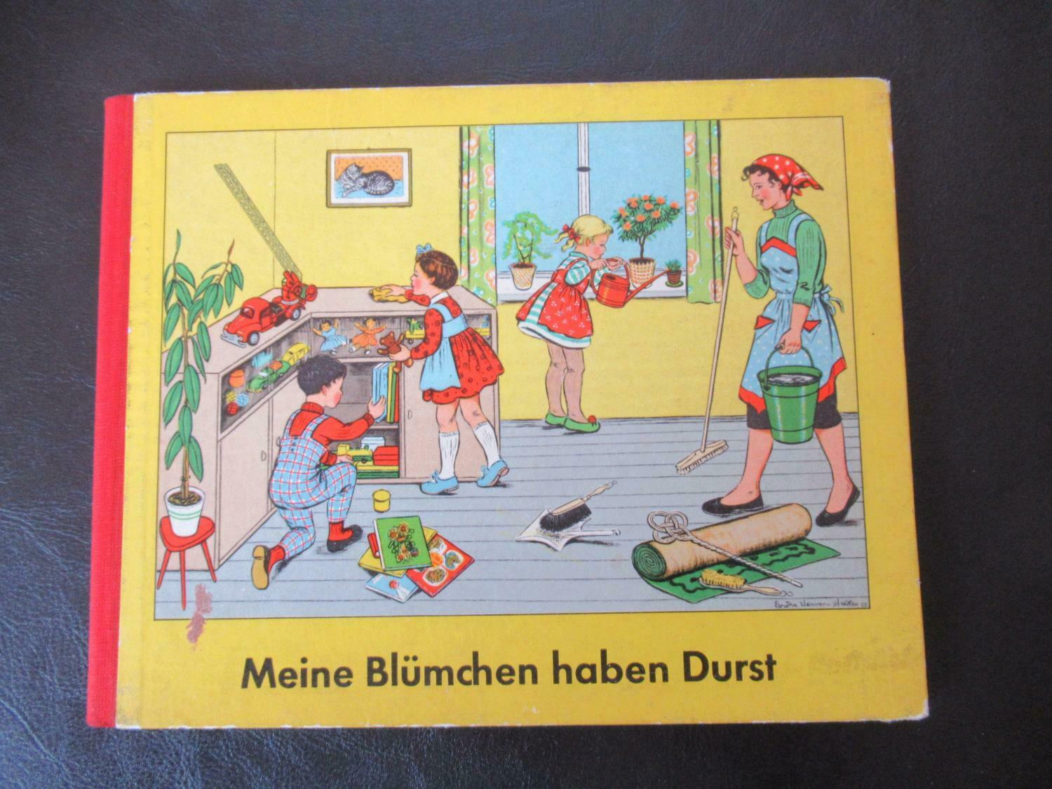 Meine Blümchen haben Durst. Ein Bilderbuch zum Schauen, Singen und Malen.