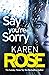 Say You're Sorry