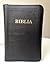 Romanian Language Luxury Mid-Size Bible / Genuine Leather Bound with Golden Edges, Thumb Index and Zipper / Biblia sau Sfanta Scriptura - Editie revizuita / Protestant Cornilescu Version - Revised Edition 057ZTI