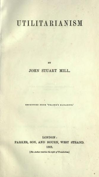 Utilitarianism