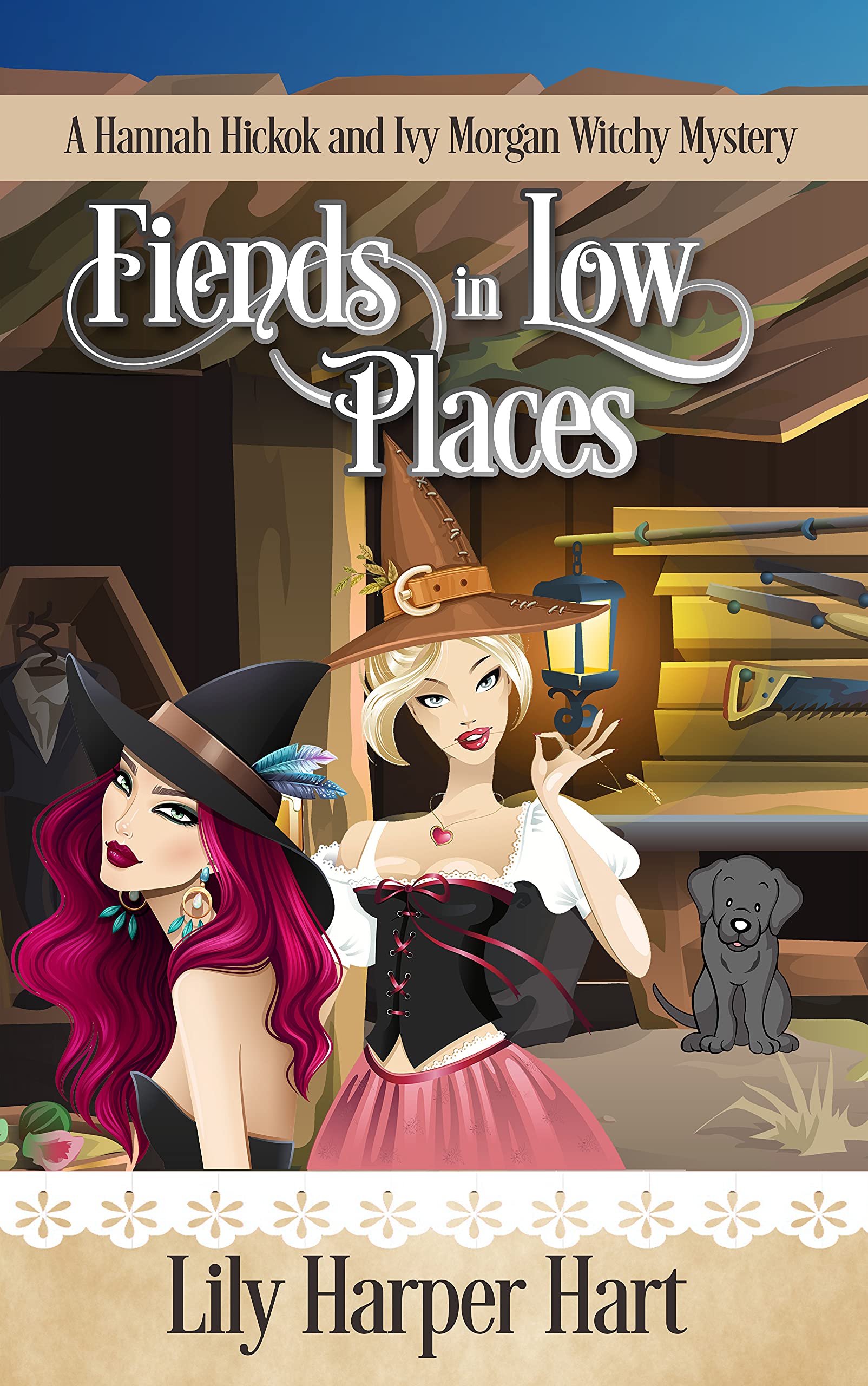 Fiends in Low Places (Hannah Hickok and Ivy Morgan Crossover) (Hannah Hickok, #8.5)