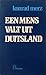 Een mens valt uit Duitsland by Konrad Merz