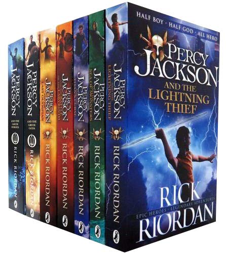 Percy Jackson Collection 7 Books Set (Paperback)