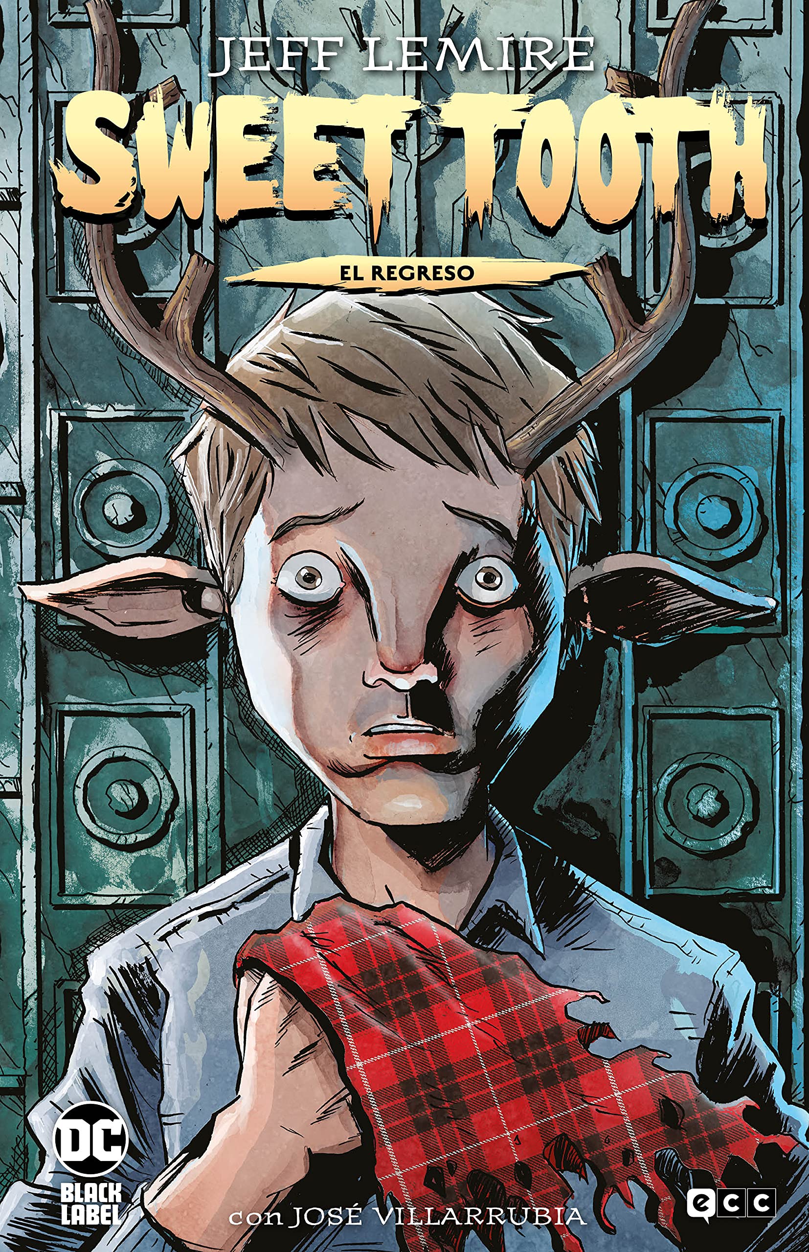 Portada de Sweet Tooth: El regreso, de Jeff Lemire