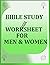 BIBLE STUDY WORKSHEET FOR M...