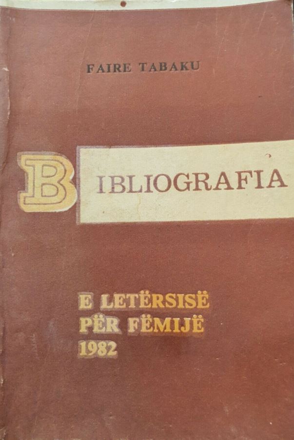 Bibliografia e letërsisë për fëmijë 1982