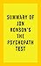 Summary of Jon Ronson’s The...