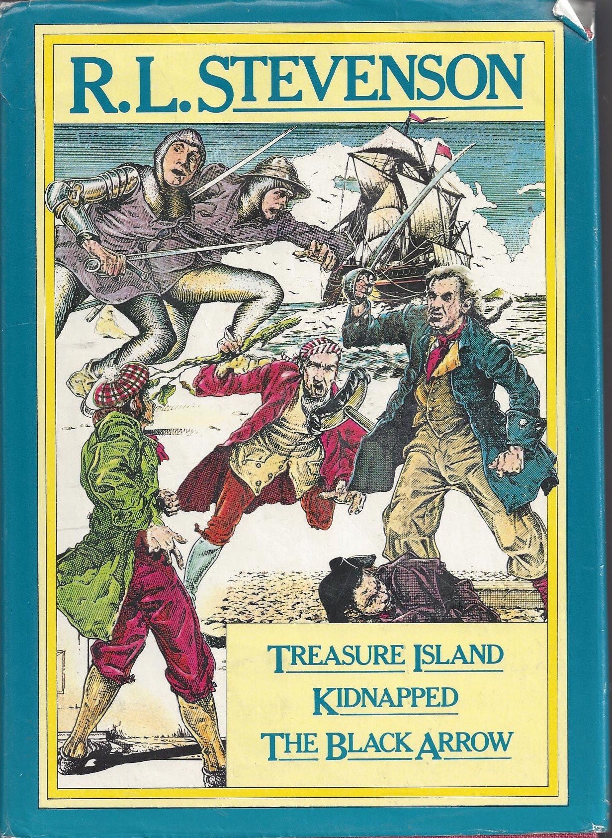 Treasure Island & Kidnapped And The Black Arrow (Paperback)
