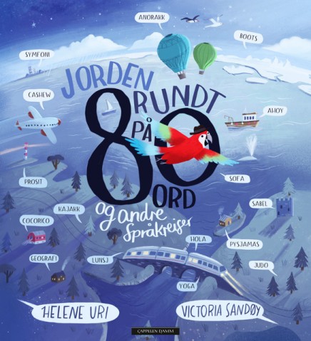 Jorden rundt på 80 ord og andre språkreiser (Hardcover)