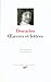 Œuvres et lettres